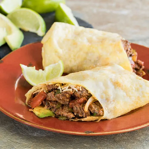 Asian Egg Crepes with Jalapeno Fajita Filling - Recipe