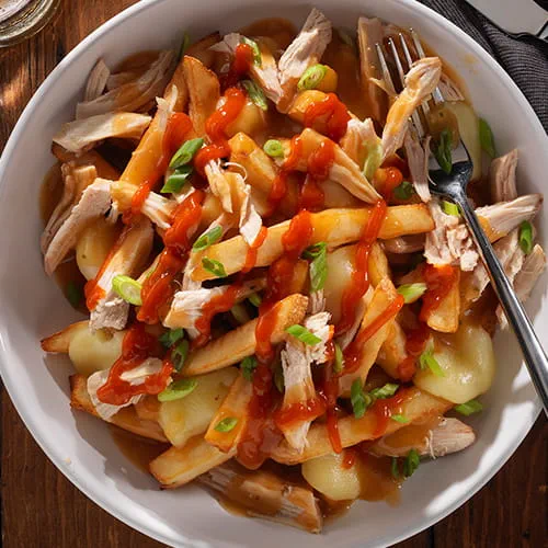 Buffalo Chicken Poutine | Club House for Chefs