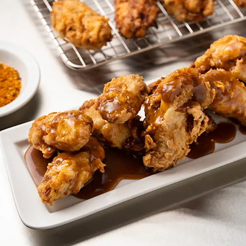Sticky Korean BBQ Sauce for Chicken Wings - Recipe
