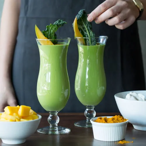 Kale Turmeric Lassi - Recipe
