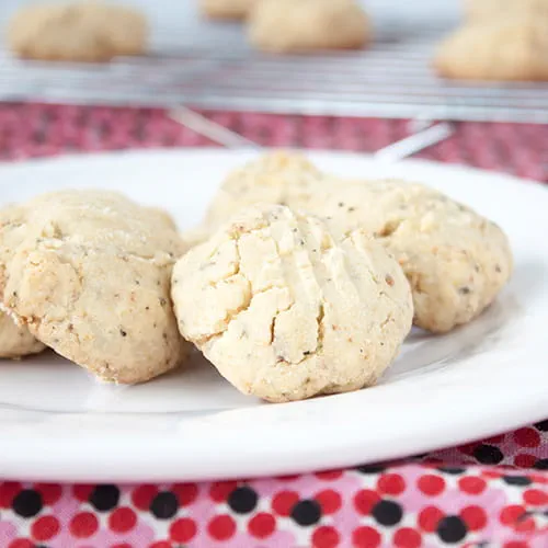 Savoury Parmesan Shortbread Snacks - Recipe