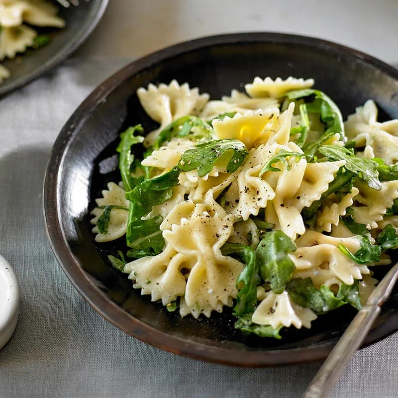 FARFALLE CON GORGONZOLA E BASILICO