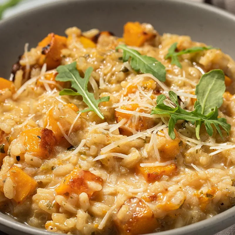 RISOTTO ALLA CURCUMA E ZUCCA