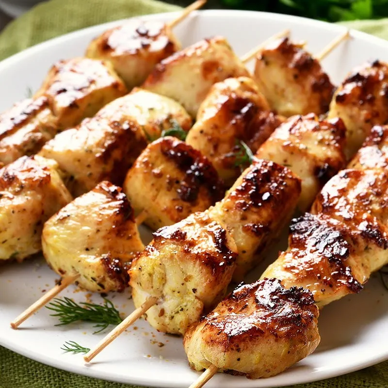 SPIEDINI DI POLLO ALLO ZENZERO