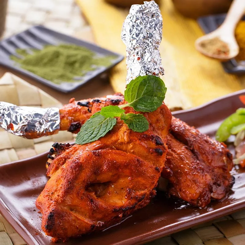 Tandoori di tacchino al coriandolo
