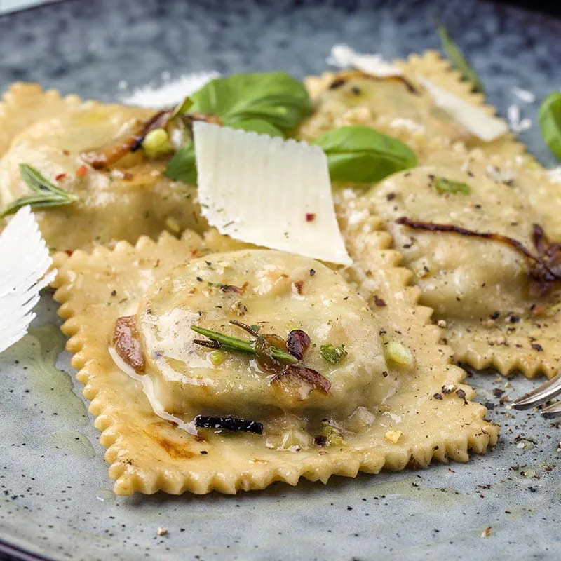 TORTELLI DI ZUCCA ALLA NOCE MOSCATA