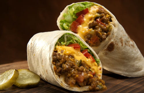 cheeseburger-burritos