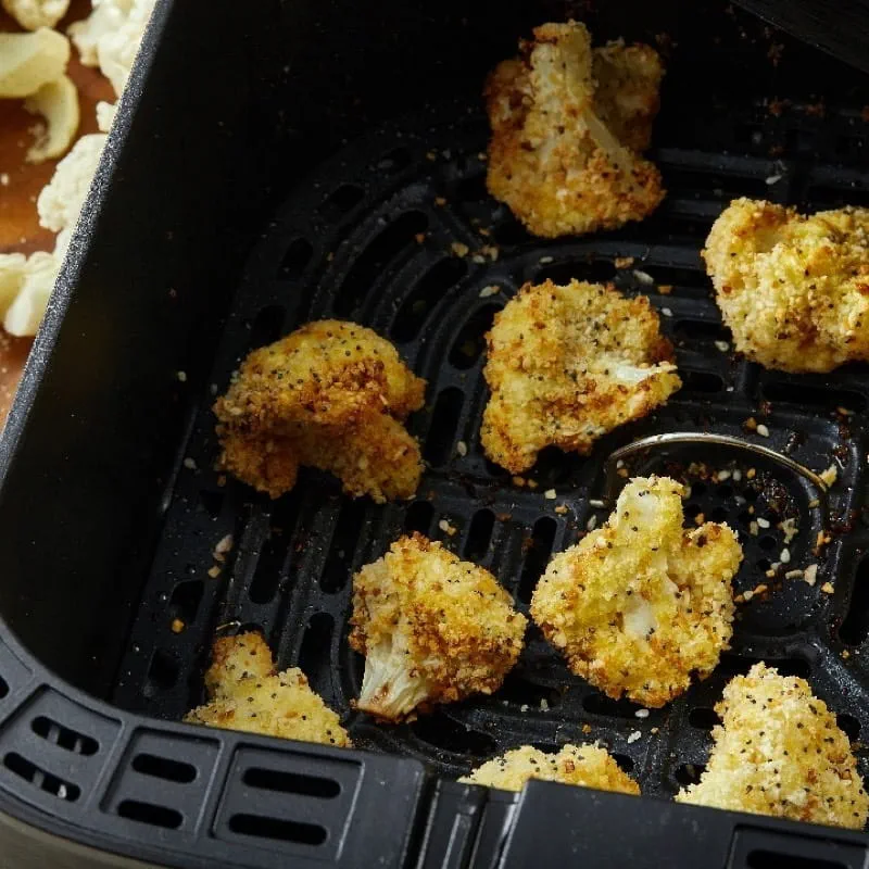 Couve-Flor Crocante na Air Fryer