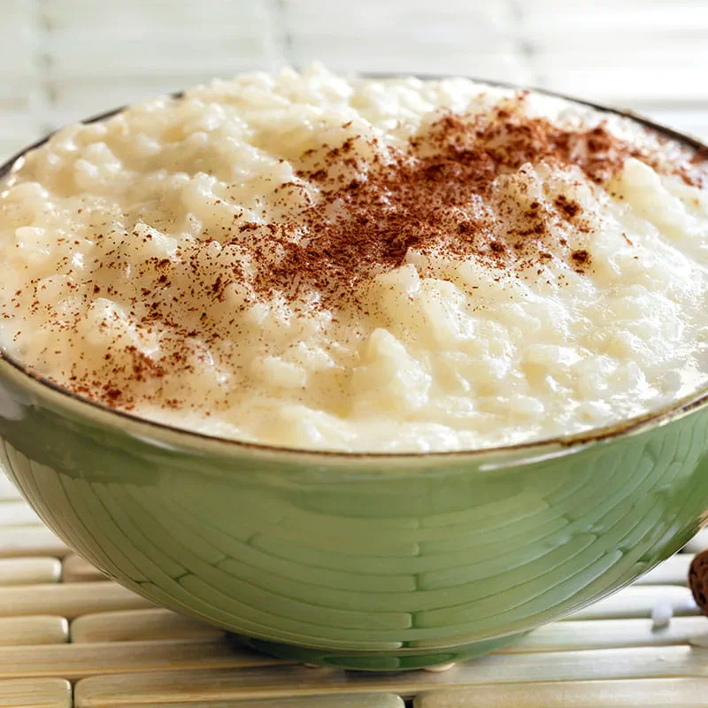 Arroz Doce com Canela