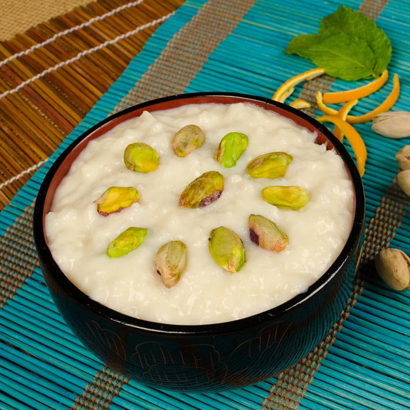 Arroz Doce com Limão