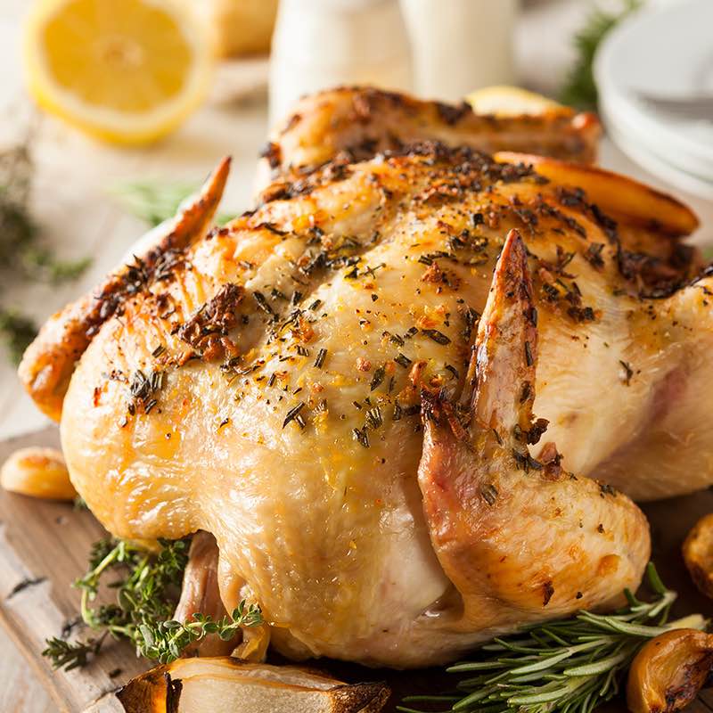 Frango Marinado com Ervas Aromáticas