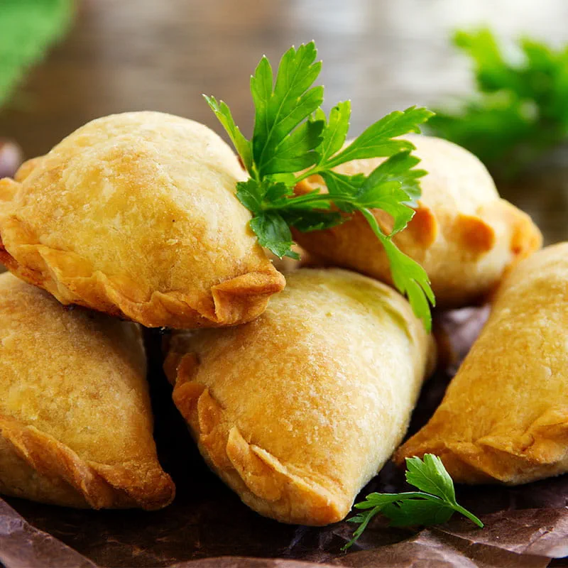Empanadas de Carne e Chouriço