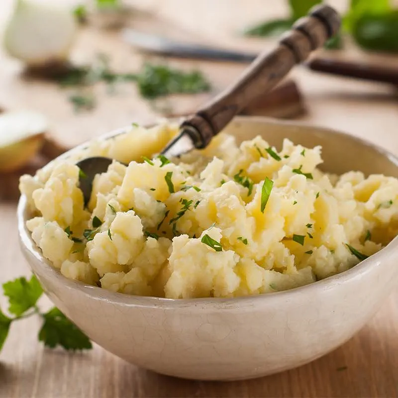 Pure de Batata com Alho e Ervas