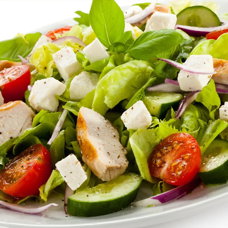 Salada de Frango com Limão e Tomilho