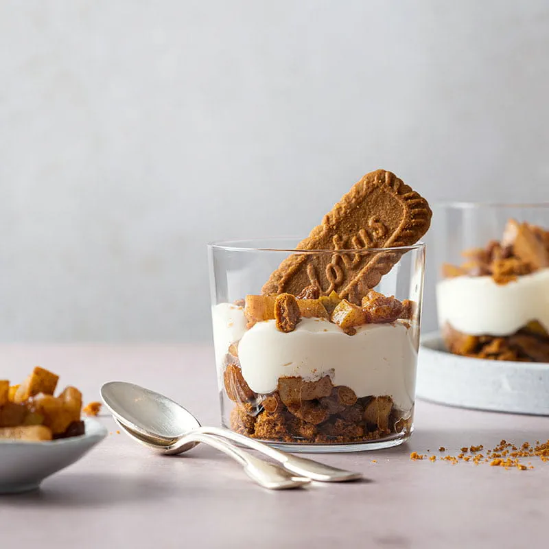 Trifle au séré et aux poires (végane)