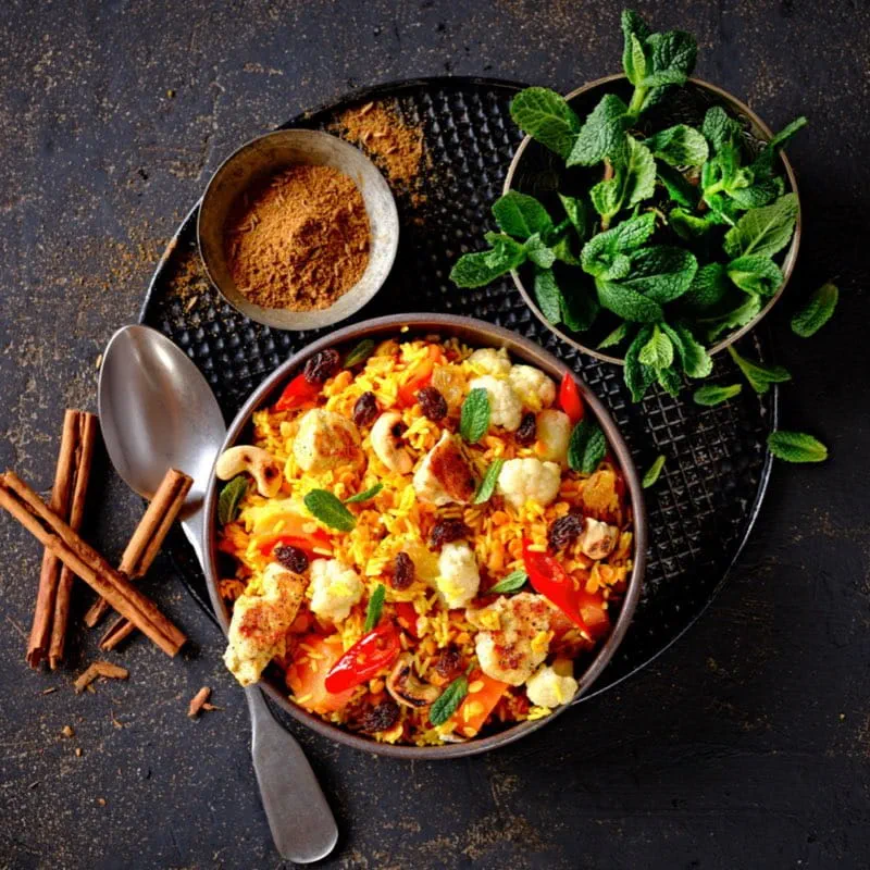 Poulet Biryani