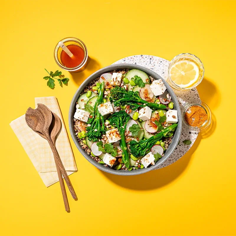 Bowl de quinoa citronné et Bimi