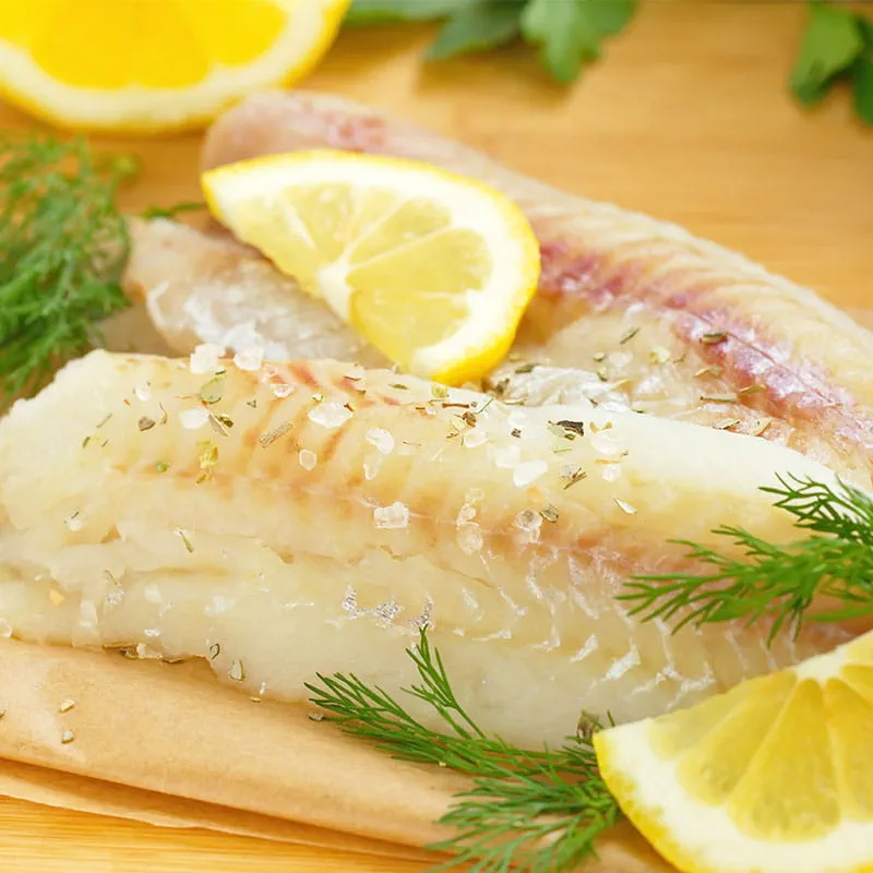 Beignets de filets de poisson au cerfeuil
