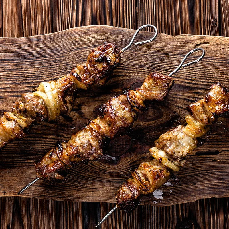 Brochettes de Poulet Piquant à la Cannelle