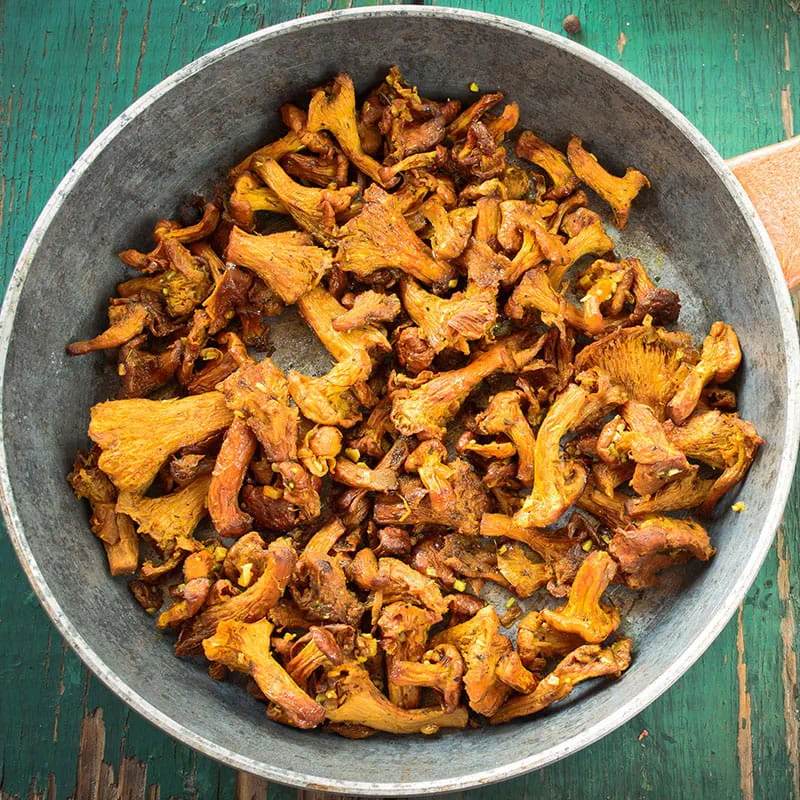 Carpaccio de Champignons au grill