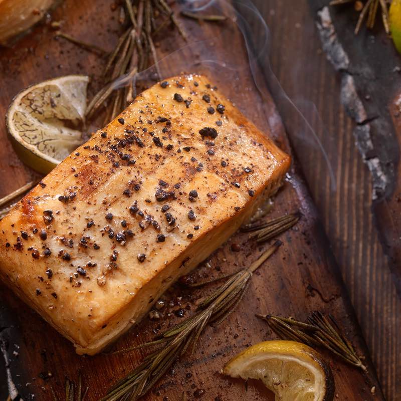 Saumon Mariné au Citron et à l'Estragon