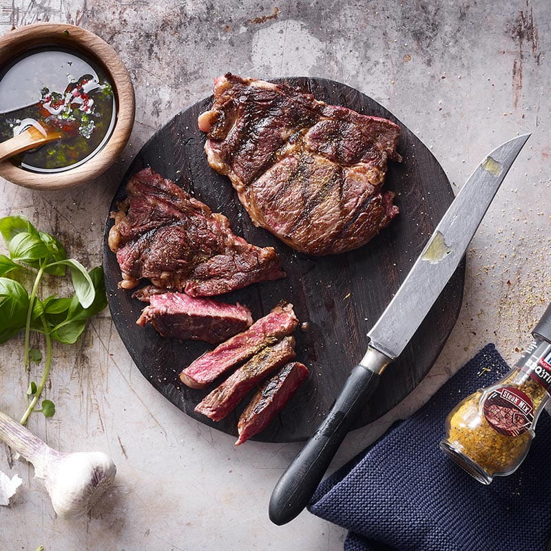 Faux-filet au barbecue 