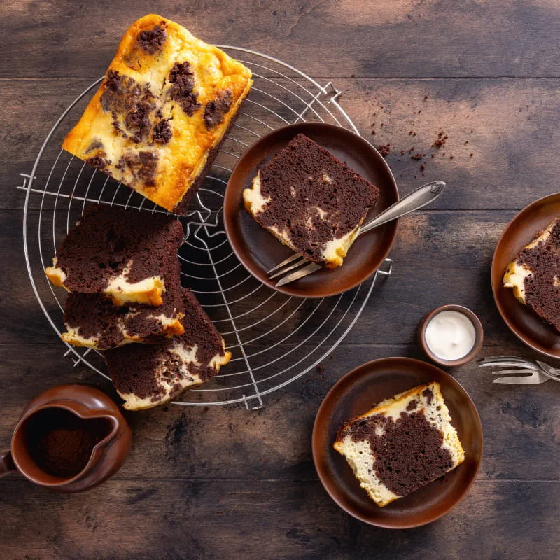 Cheesecake Choco et Vanille