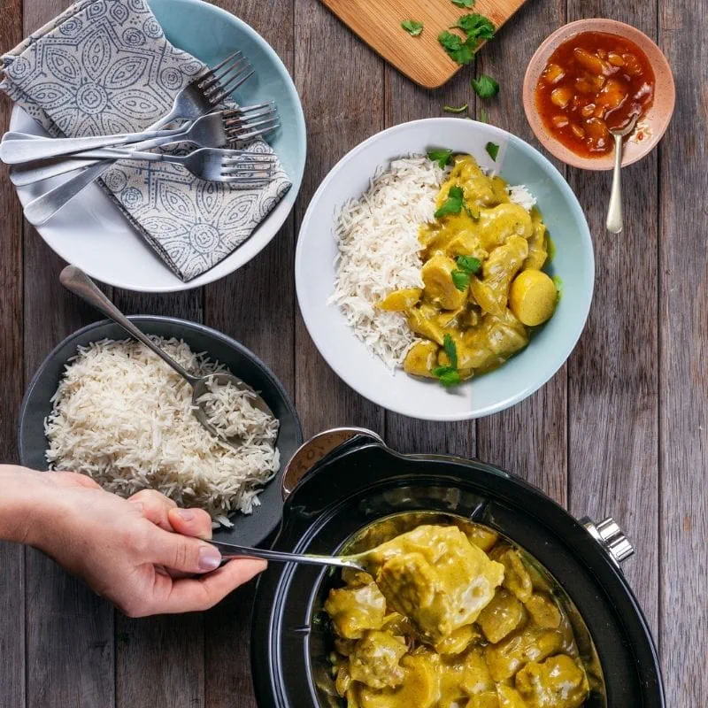 Slow Cooker Mild Chicken Curry Slow Cooker Mild Chicken Curry