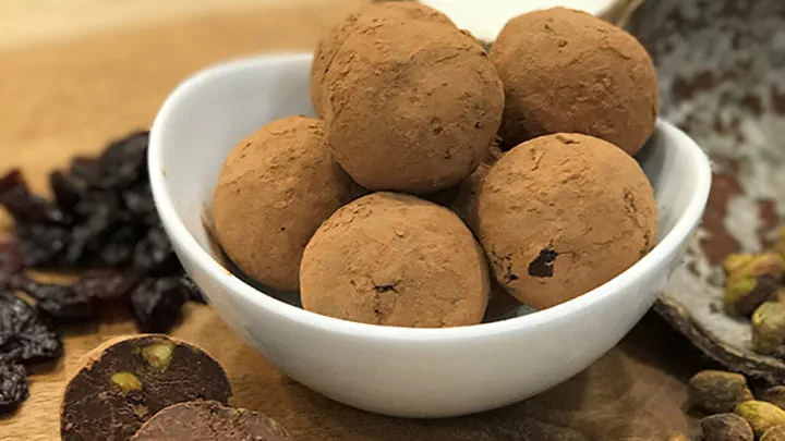 Vegan Dark Chocolate Truffles