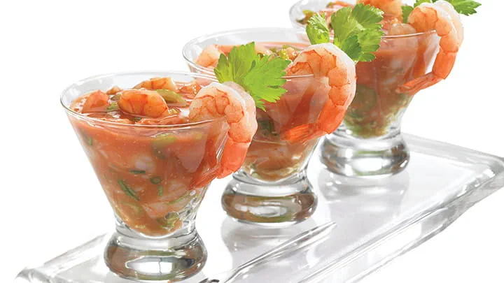 Caesar Shrimp Cocktail