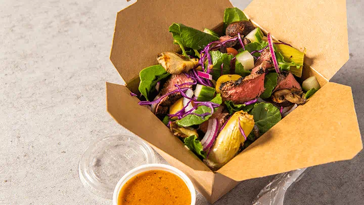 Sherry Dijon Steak Salad