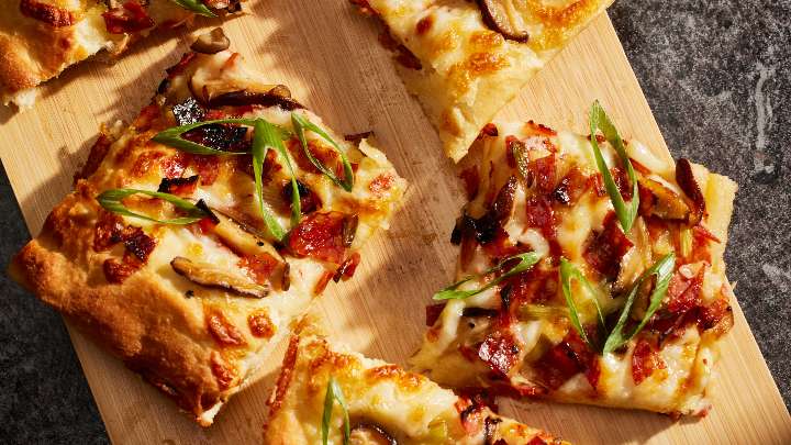 Japanese Milk Bread Pizza