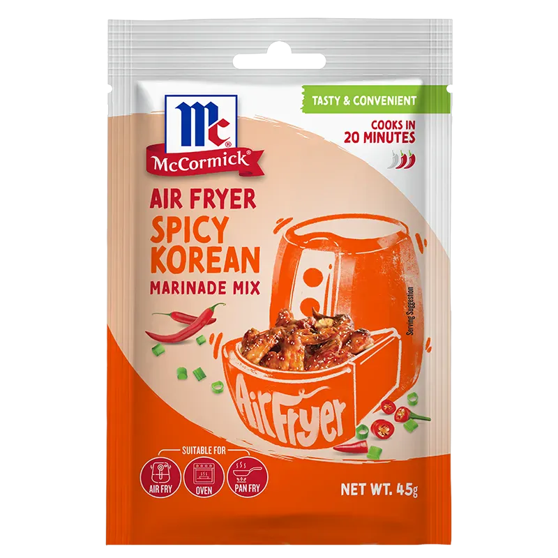McCormick® Air Fryer Spicy Korean Marinade Mix