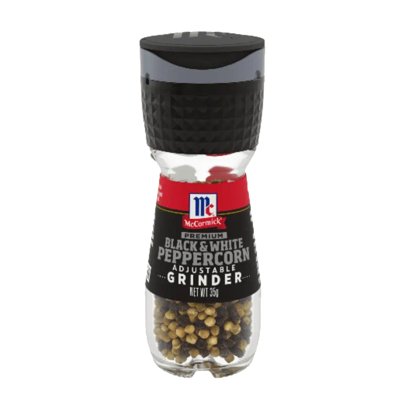 McCormick® Premium Black & White Peppercorn Grinder