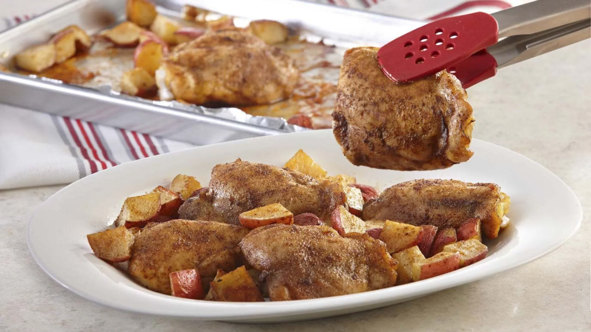 Herb Roasted Chicken & Potatoes