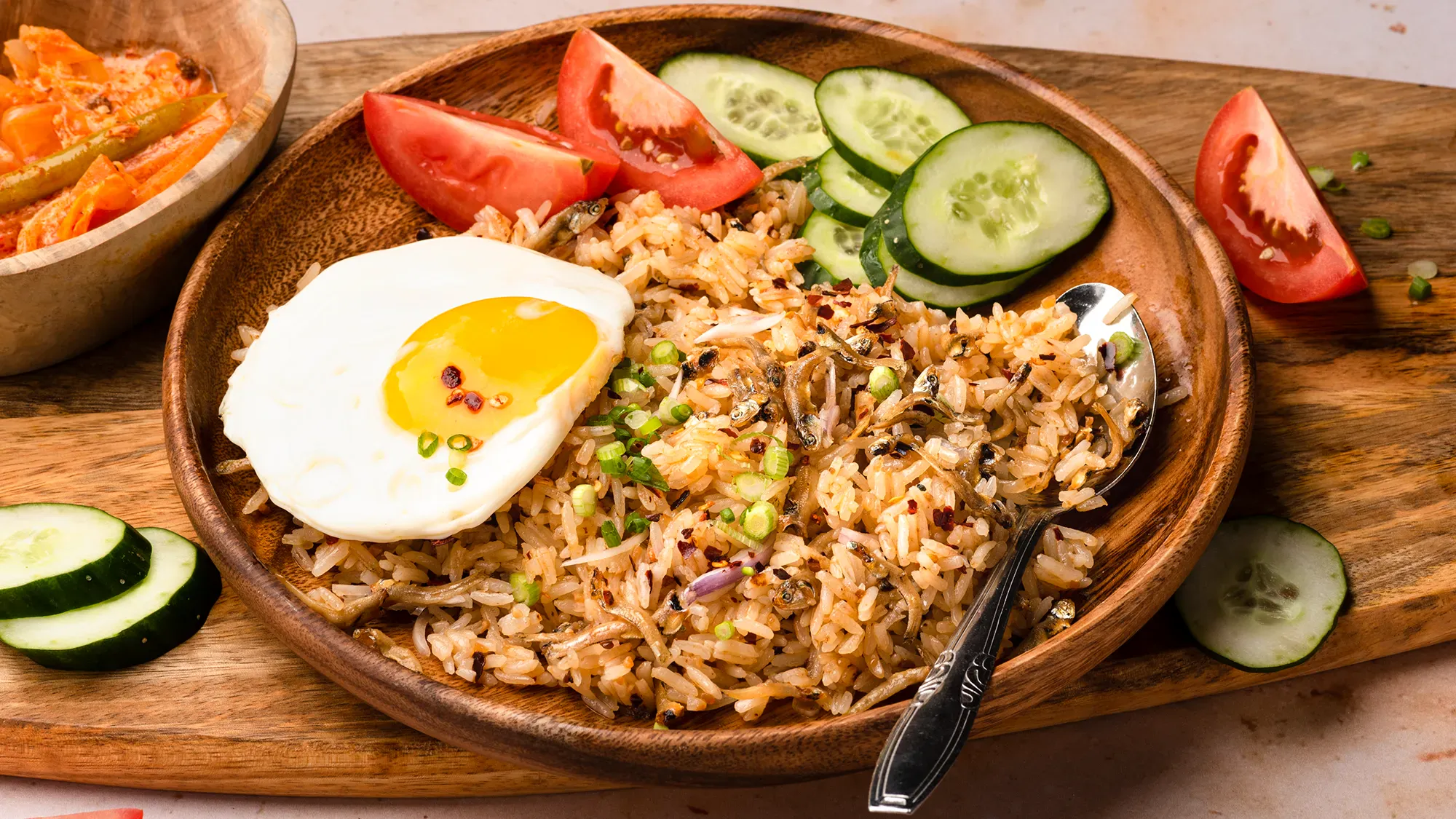 Nasi Goreng Ikan Bilis