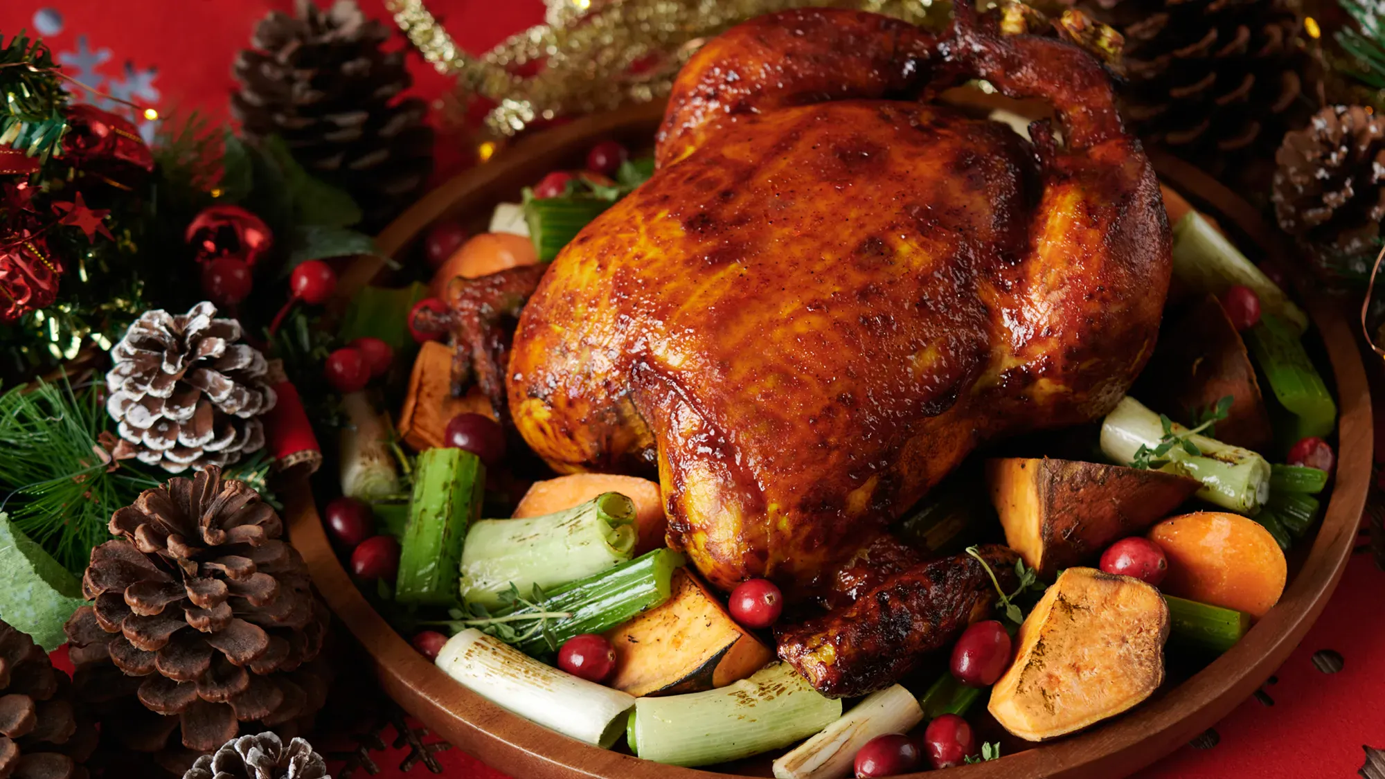 BROWN SUGAR TURMERIC STUFFED CHICKEN