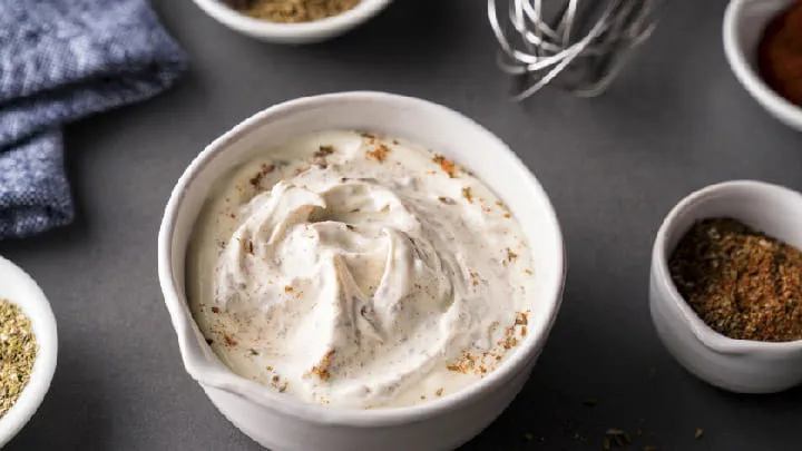 Cocktail Pork Sausages with Cajun Mayonnaise
