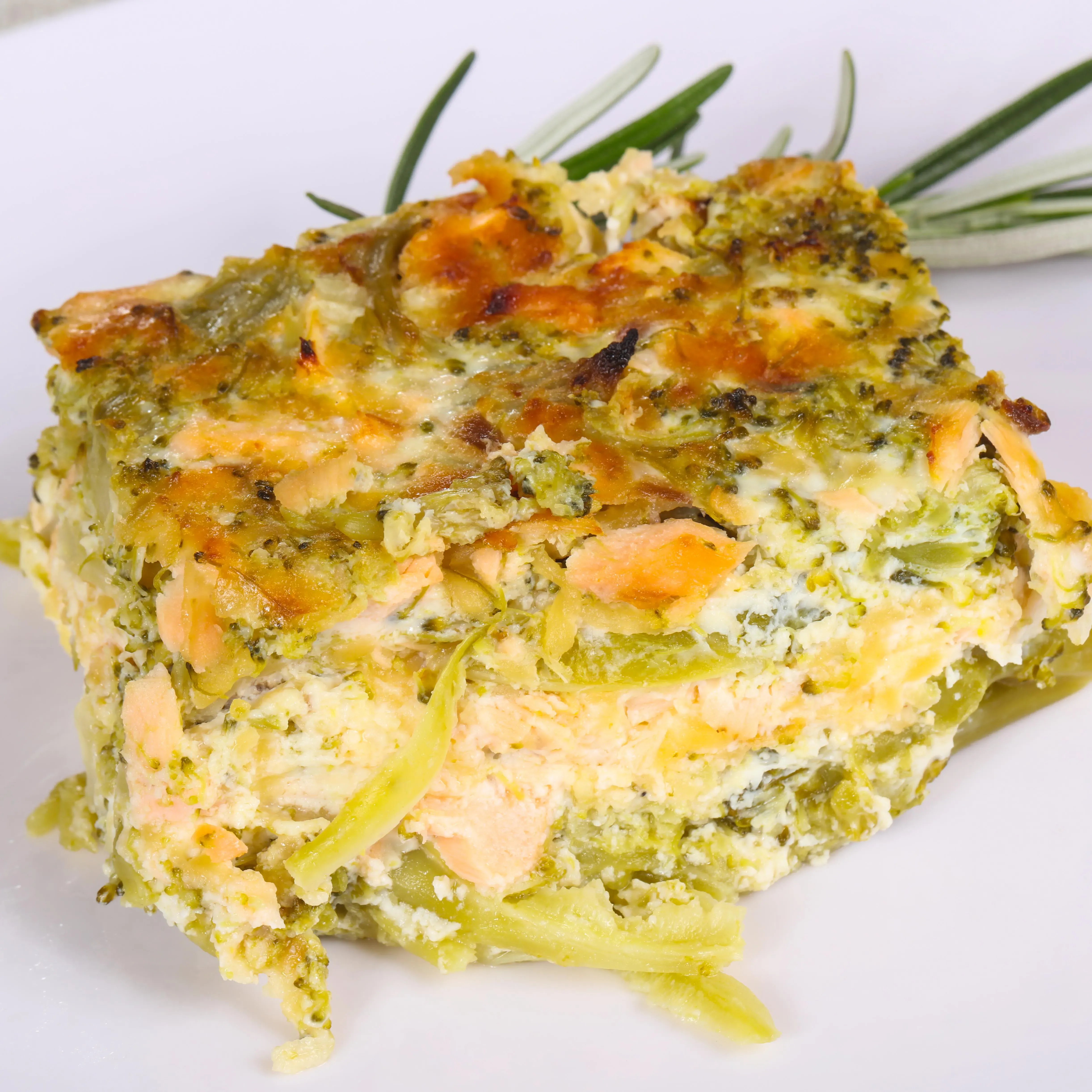 Bloemkool pastaschotel met zalm