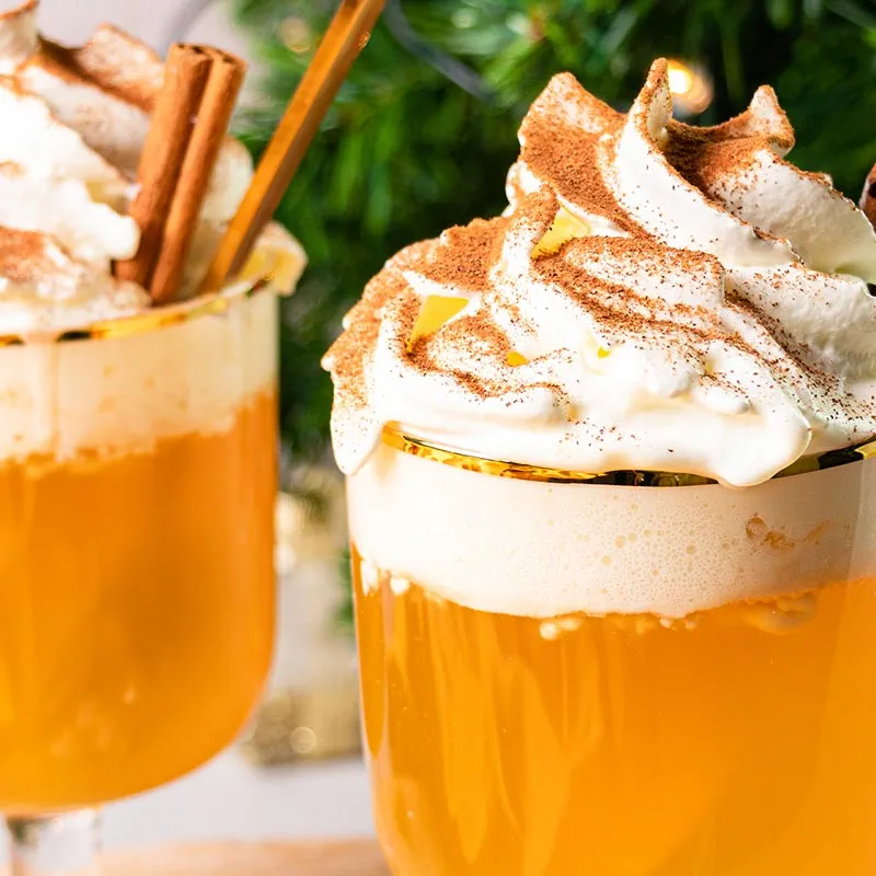 Warme appel cocktail 