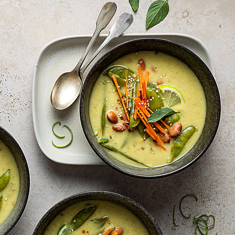 Pikante Kokos-Limetten Suppe | Thai Kitchen