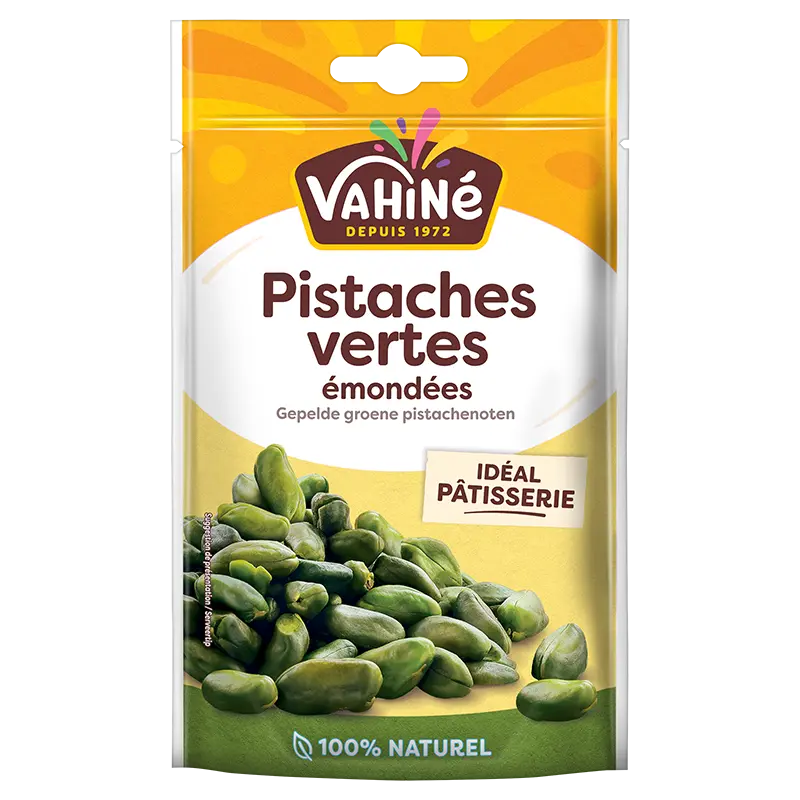 pistaches vertes emondees