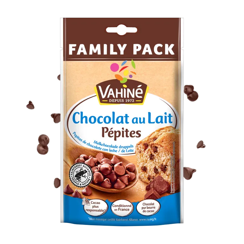 pepites chocolat au lait family