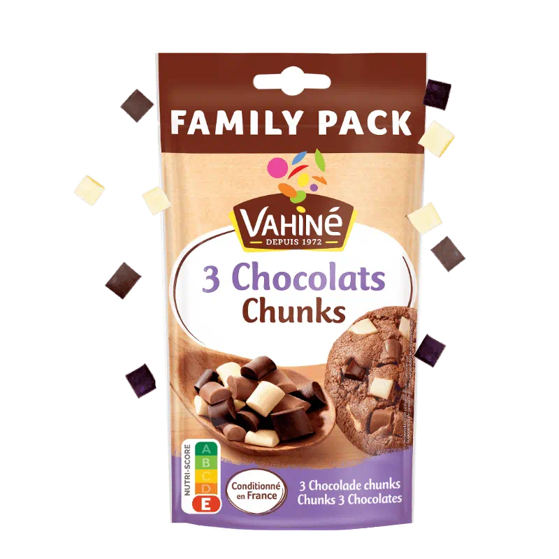 pepites chunks 3 chocos family