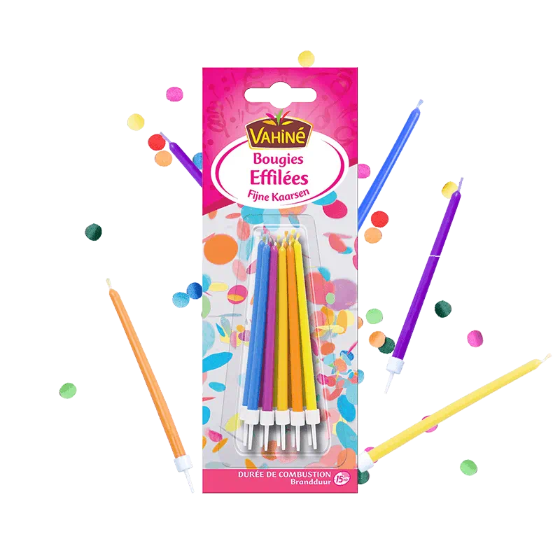 Bougies effilees
