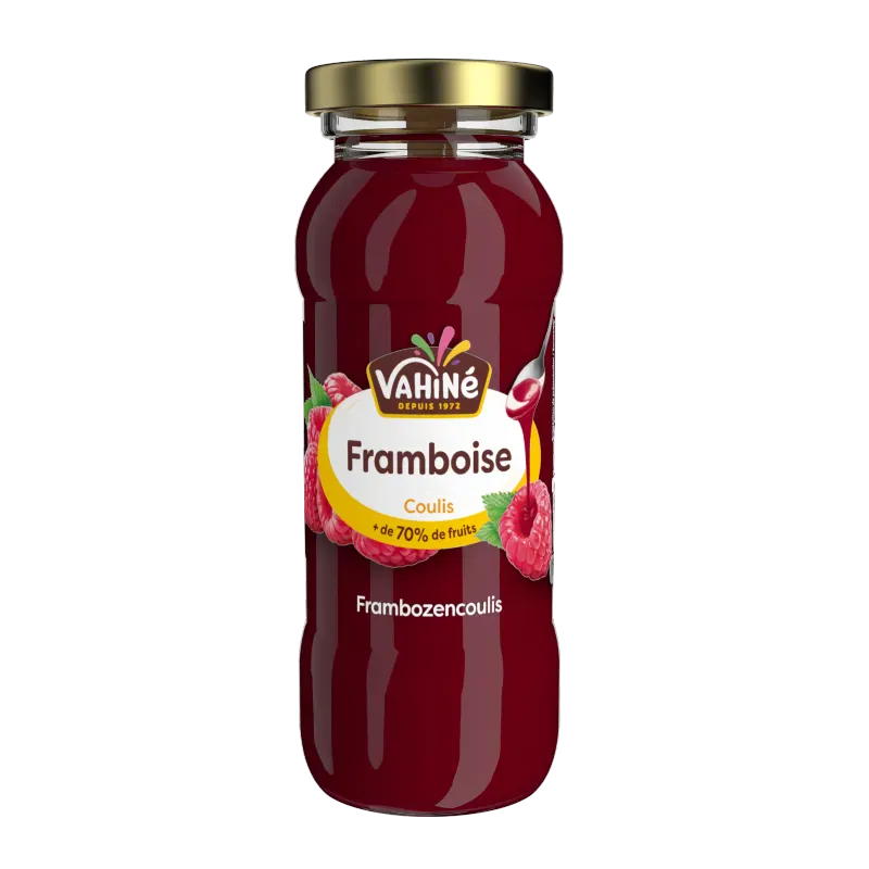 coulis de framboise