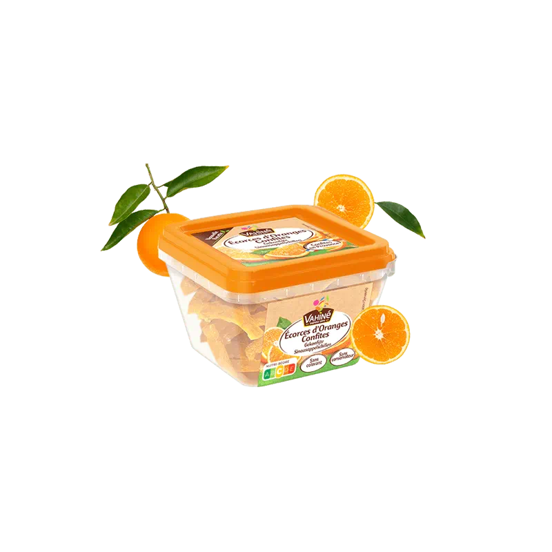 Ecorces d oranges confites