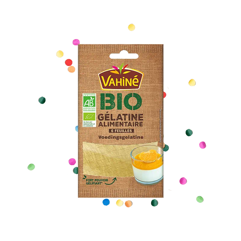 Gelatineblaadjes BIO