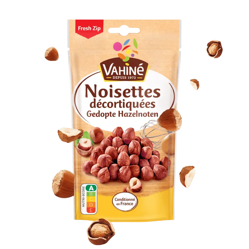 Noisettes decortiquees