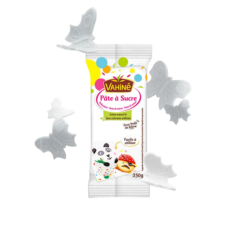 Witte rolfondant